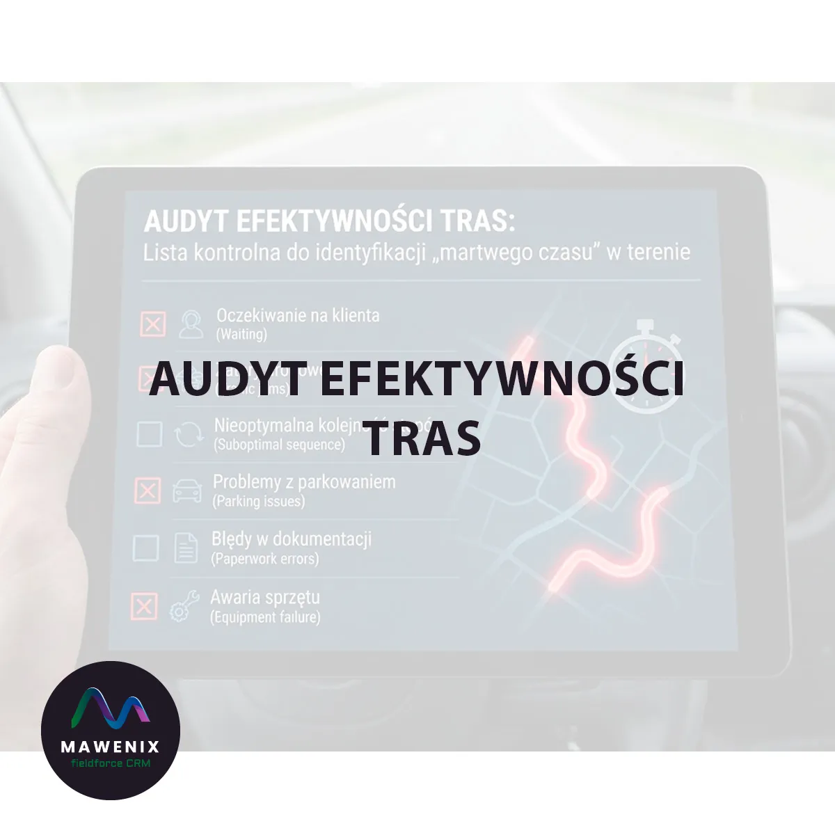 Audyt efektywności tras: Lista kontrolna do identyfikacji „martwego czasu” w terenie