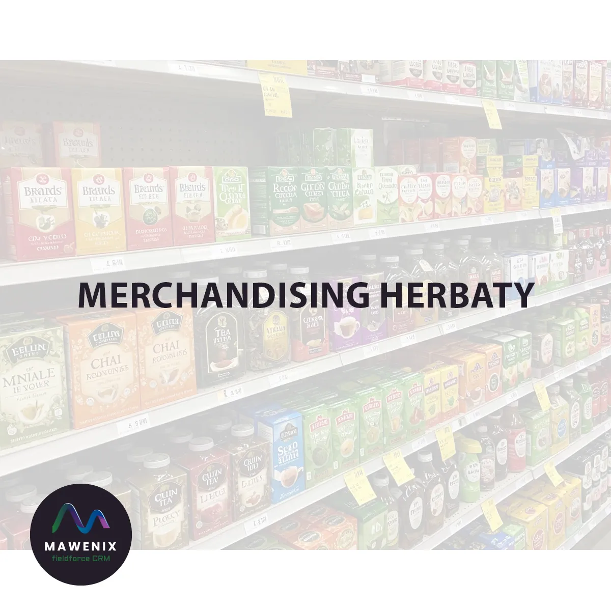 Merchandising herbaty