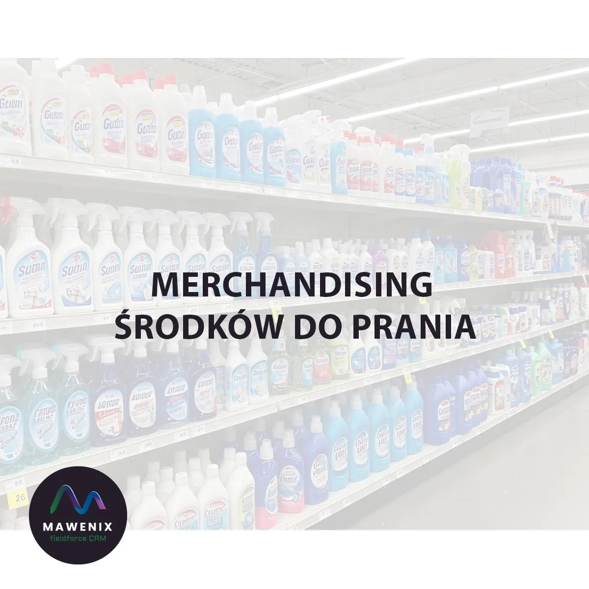 Merchandising środków do prania