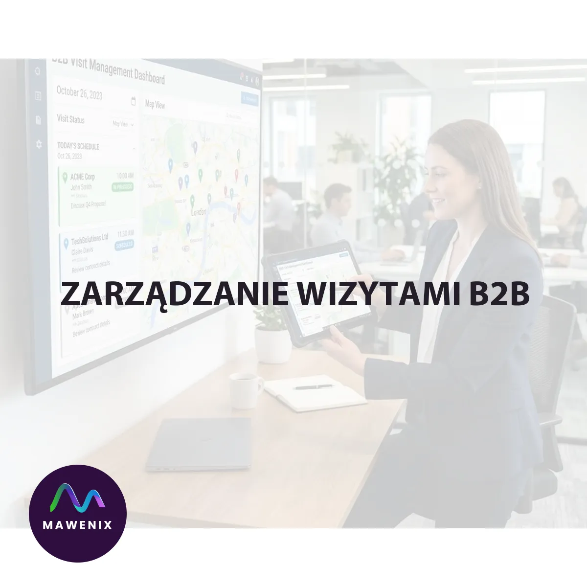 Zarządzanie wizytami B2B: ile czasu zabiera papierowe spisywanie zamówień?