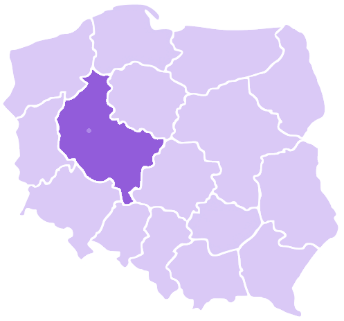 Mapa krajów, z którymi współpracujemy w Europie