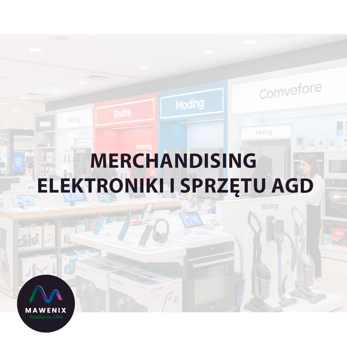 Merchandising elektroniki i sprzętu AGD