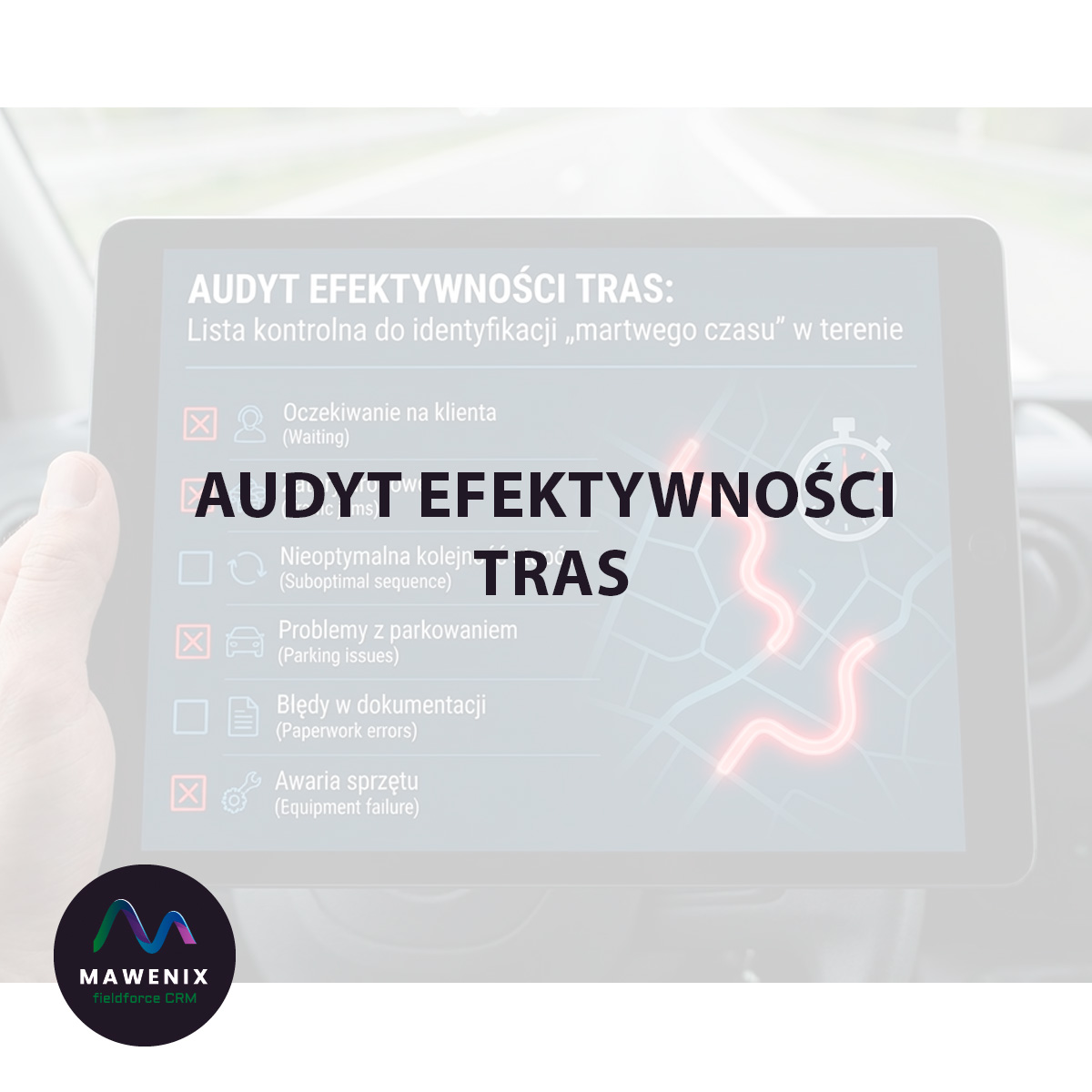 Audyt efektywności tras: Lista kontrolna do identyfikacji „martwego czasu” w terenie